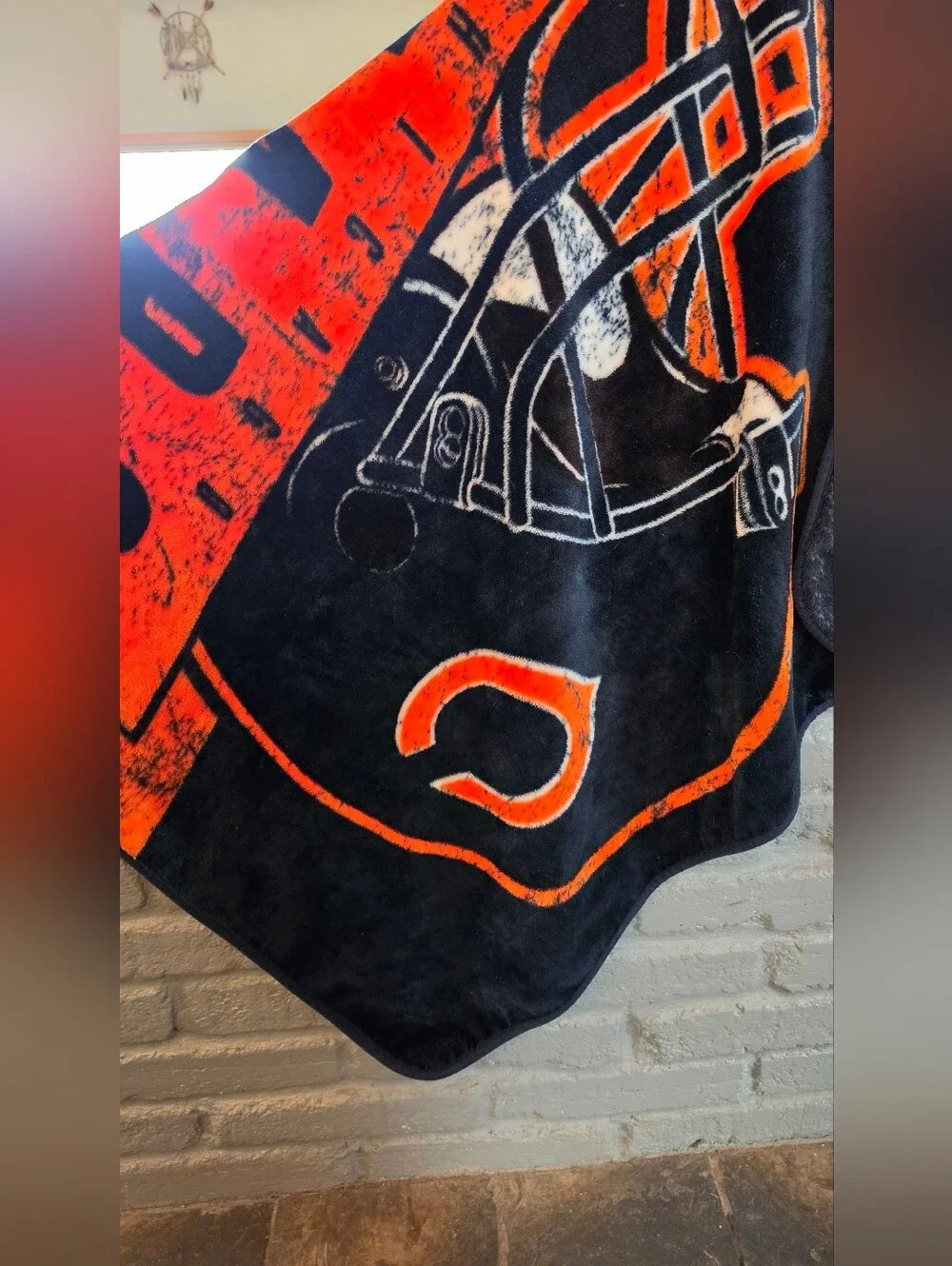 Official NFL Chicago Bears Fleece Throw Blanket 50